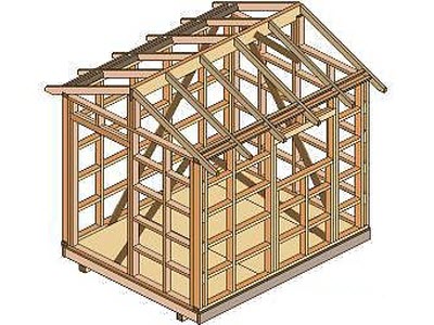 Onwijs Bouwtekening schuur nodig? Klik hier om te downloaden! FD-63