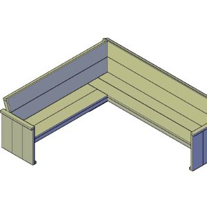 Arashigaoka servet grind Bouwtekening steigerhouten bank ✓ Check NU! | BouwtekeningenPakket