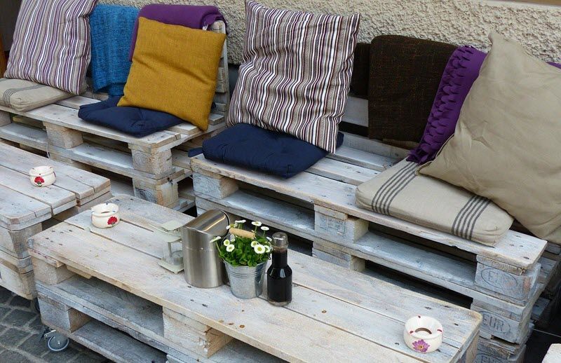 een Pallet Bank maken ✓ Check onze Tips! | BouwtekeningenPakket