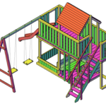 Speeltoestel Bouwtekening