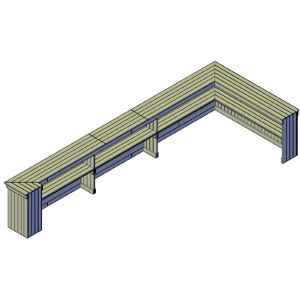 Buitenbar bouwtekening