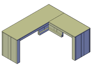 Hoekbureau Bouwtekening