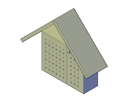 Insectenhotel Bouwtekening