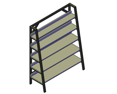 Ladderkast Bouwtekening