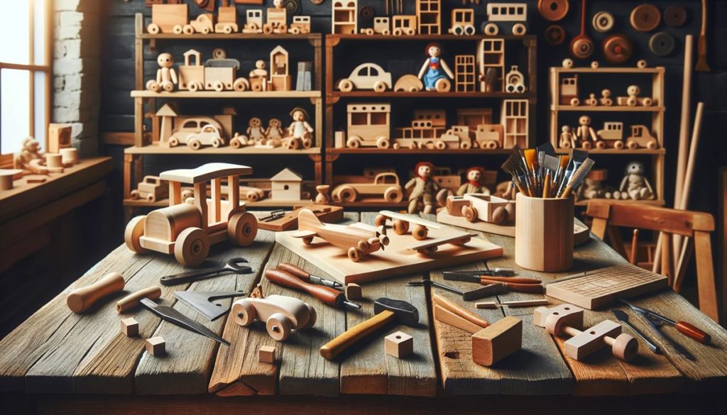 zelf houten speelgoed maken met deze bouwtekeningen