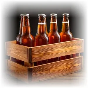 houten cadeauverpakking